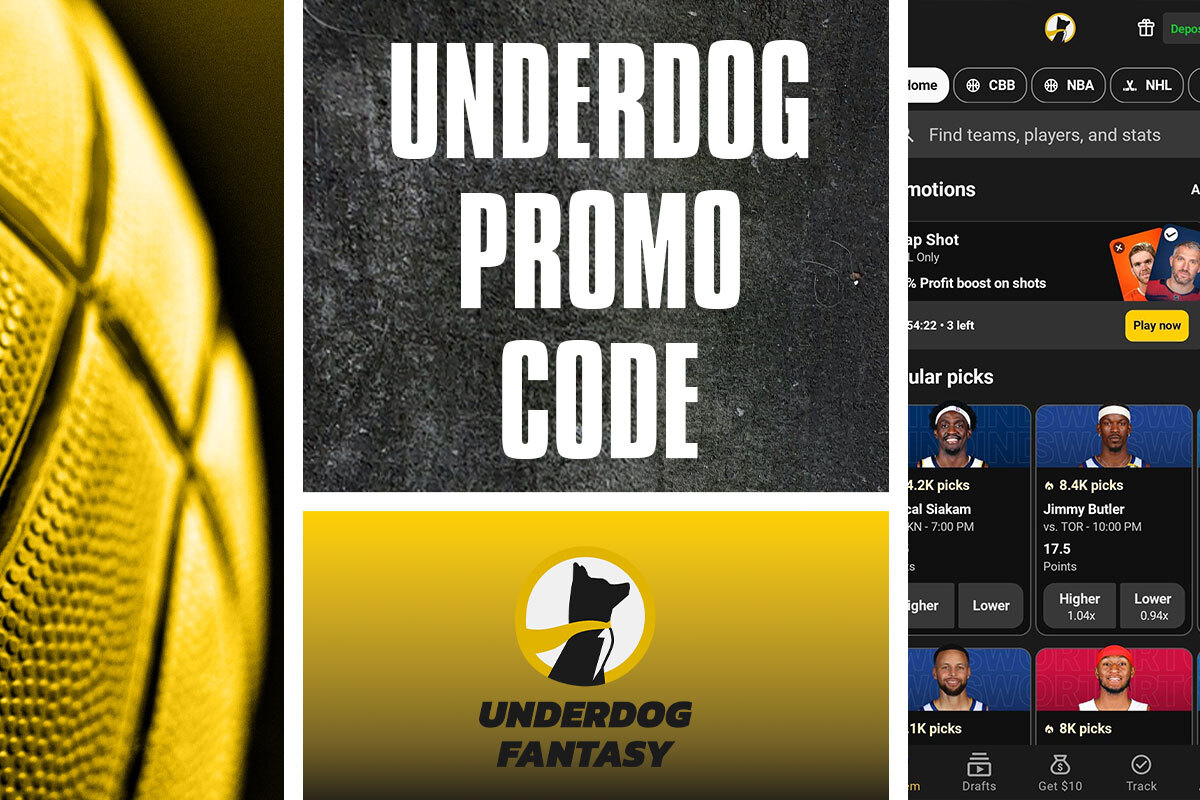 Underdog Promo Code NEWSWEEK: Get $1K Bonus Cash for College Basketball