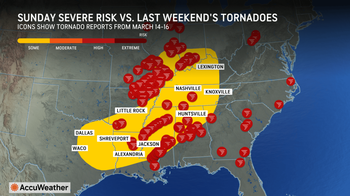 Tornado Forecast Issued for 12 States—Live Tracker Map - Newsweek