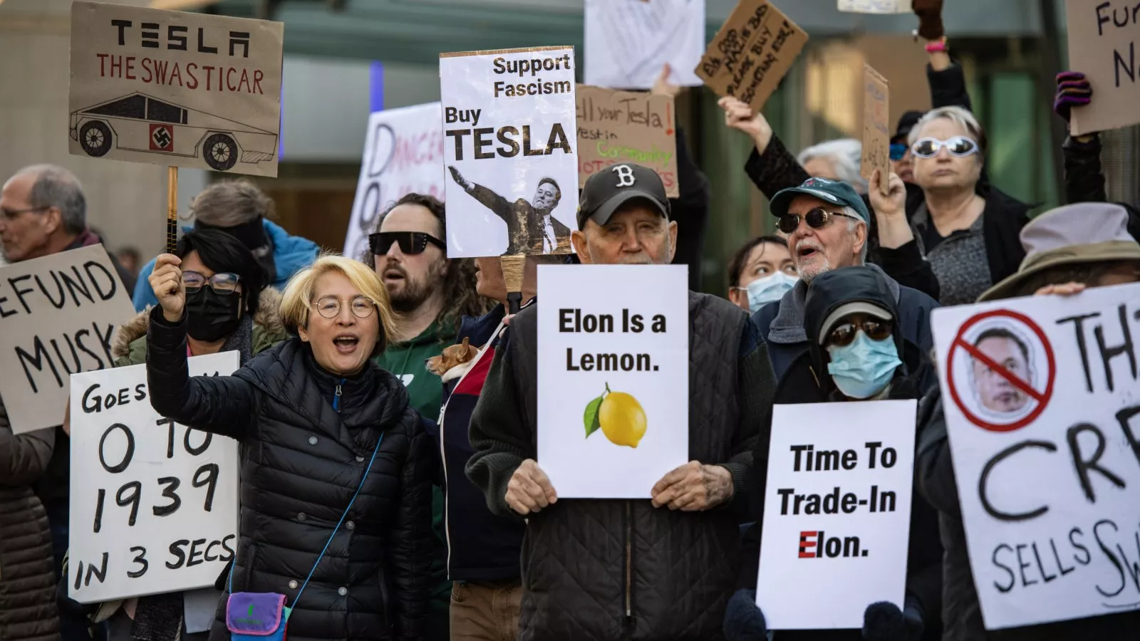 Trump Supporter Arrested for Firing Stun Gun at Tesla Protest