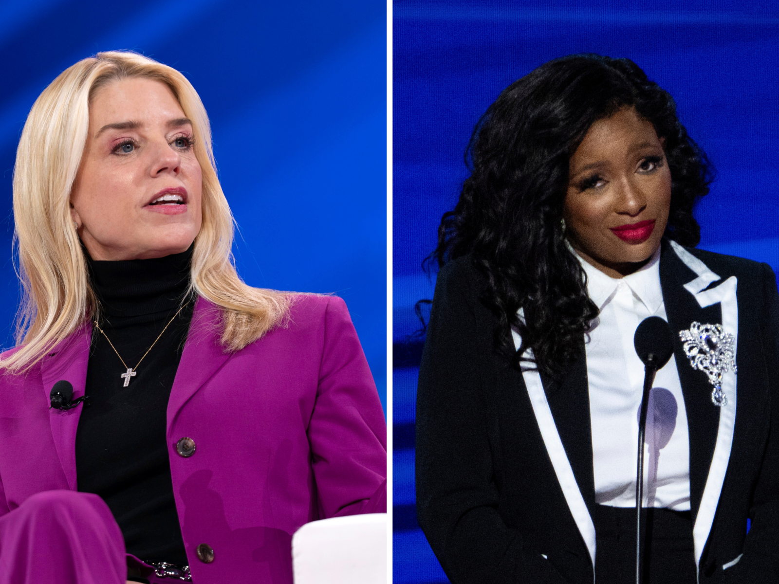 Jasmine Crockett Fires Back at Pam Bondi Over Elon Musk Warning - Newsweek