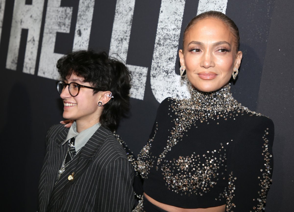Emme Muñiz and Jennifer Lopez