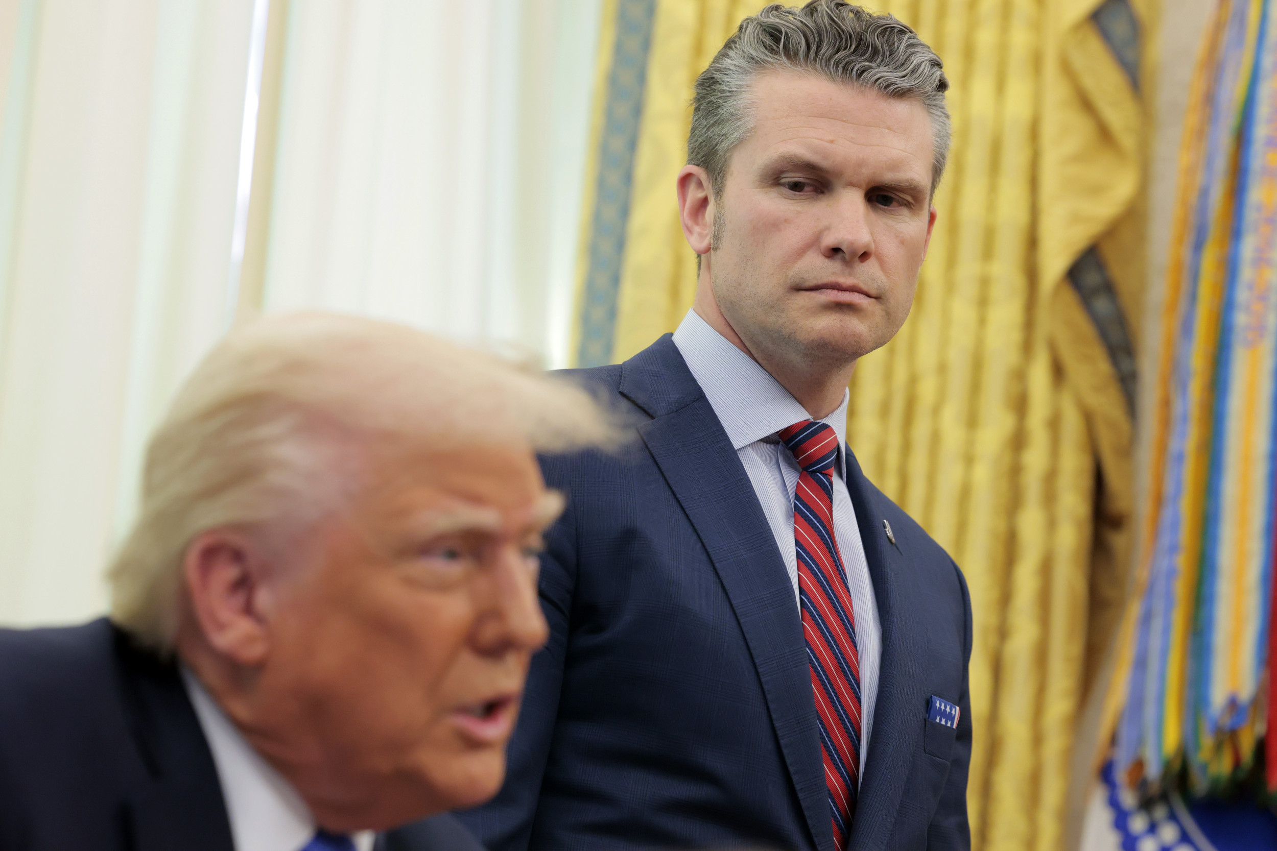Donald Trump Reacts to Hegseth Texting Secret Military Plans to Journalist