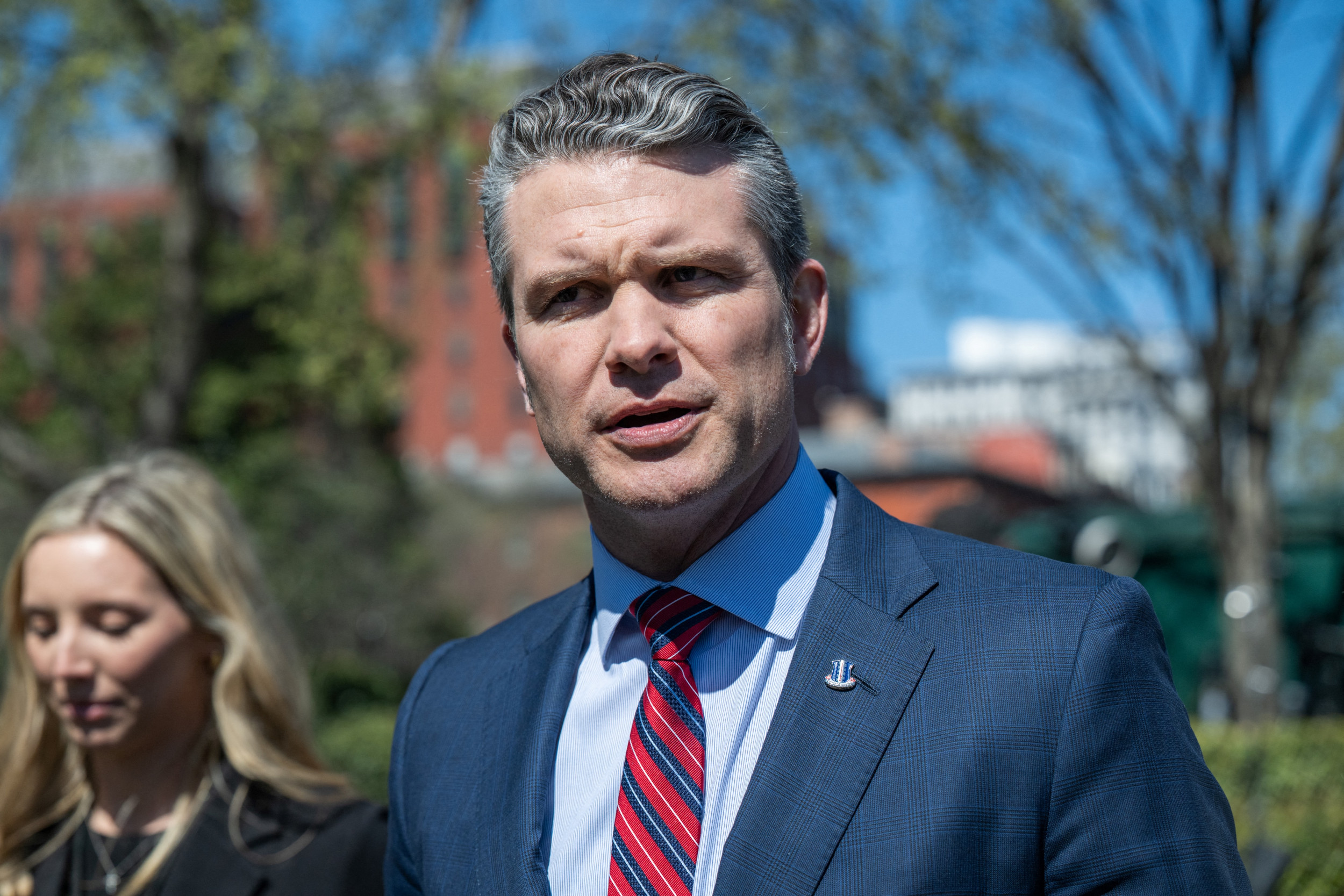Pete Hegseth denies texting war plans to journalist