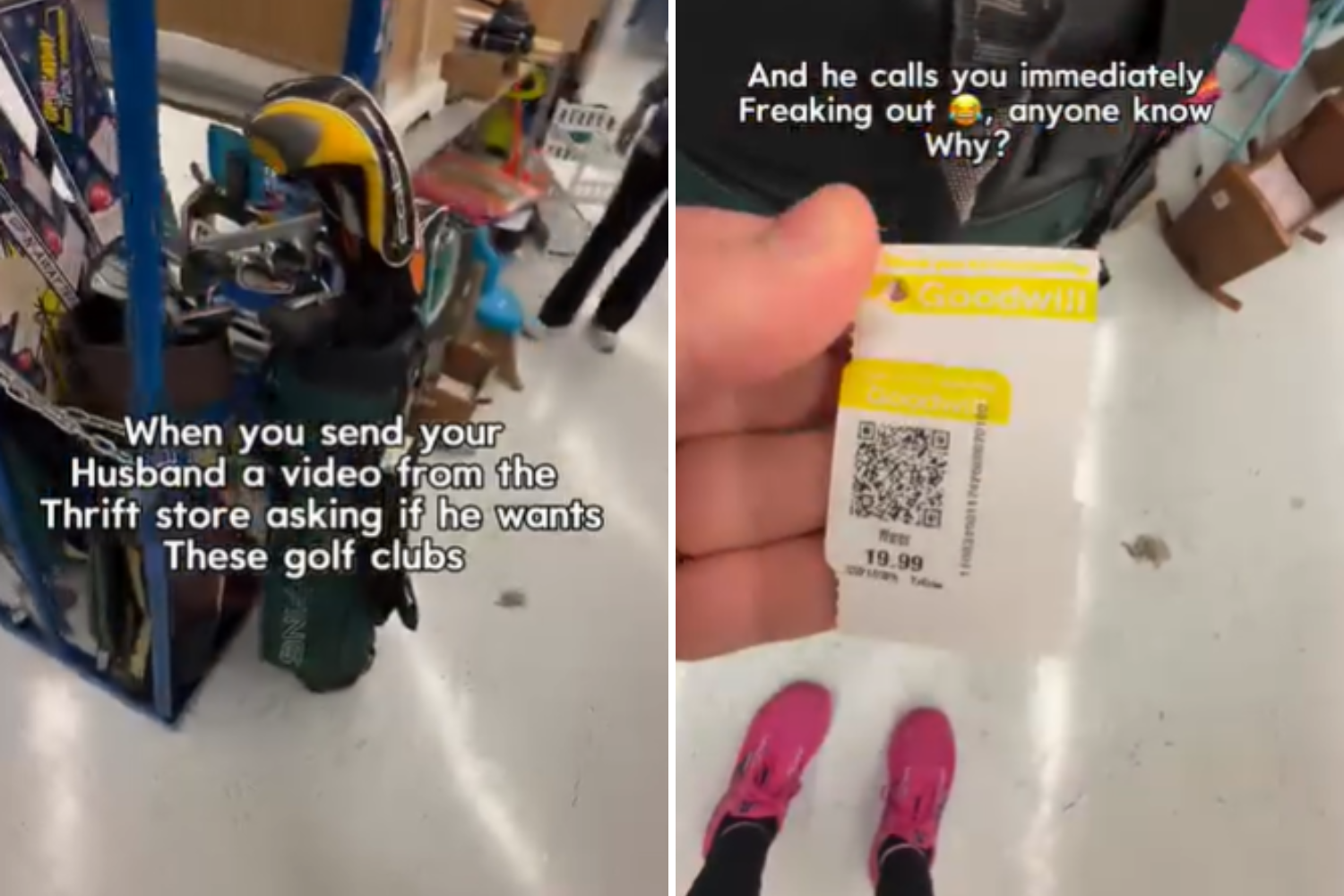 Womans Incredible $19.99 Thrift Find Leaves Husband Freaking Out