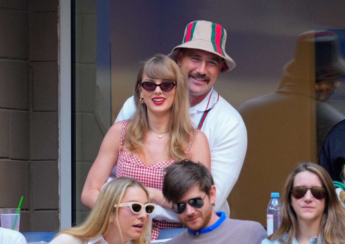 Taylor Swift and Travis Kelce