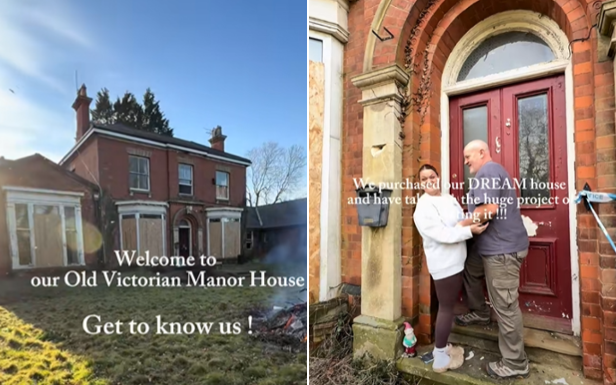 Boomer Couple With 10 Kids Buy Abandoned Victorian Mansion: Never Too Old