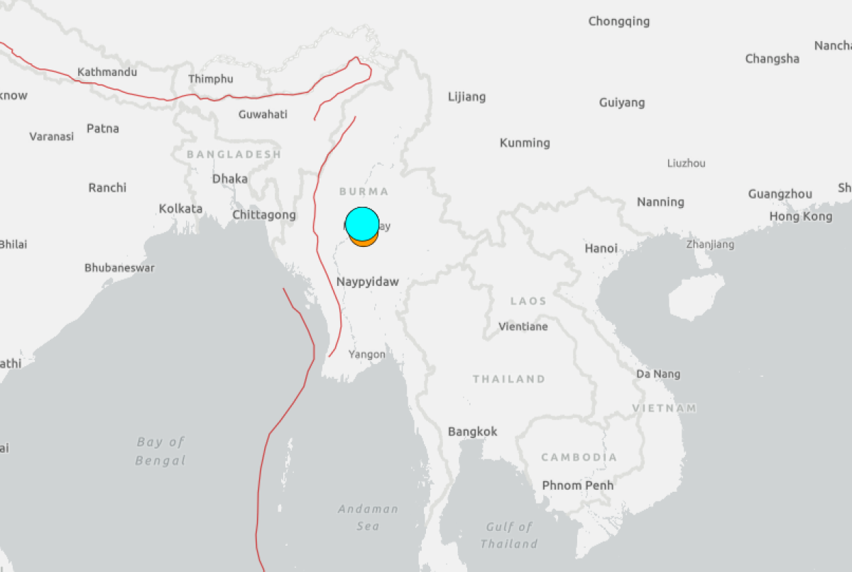 Myanmar earthquake