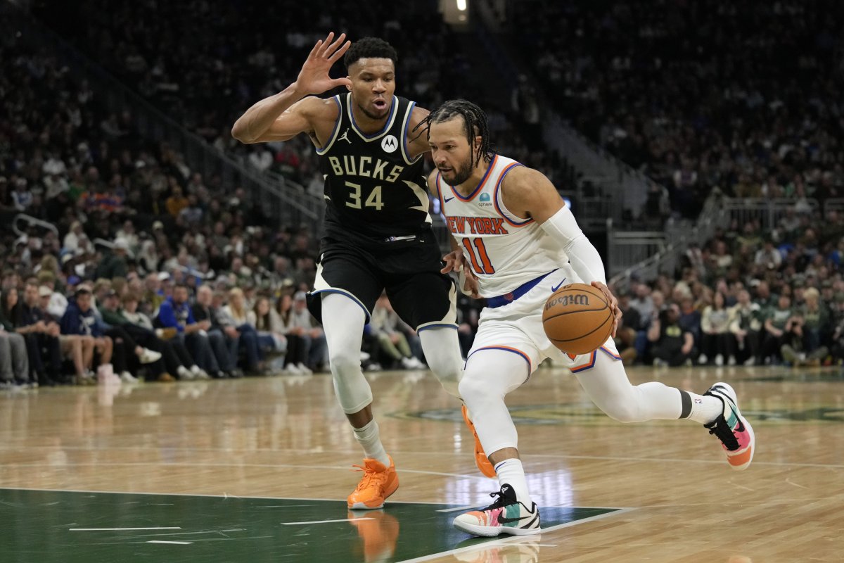 Giannis and Jalen Brunson