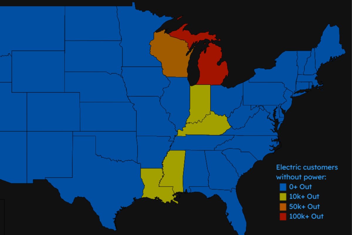 power outage map