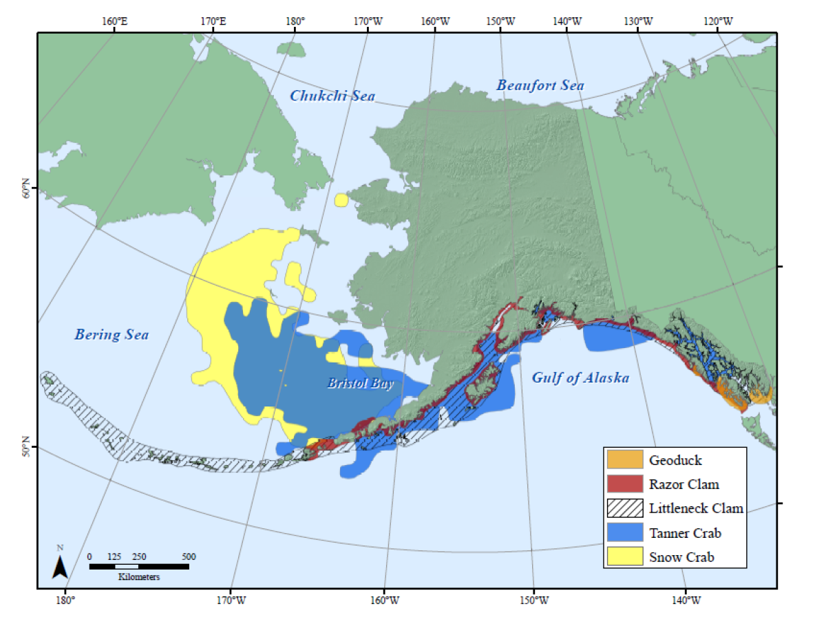 Alaska habitat map