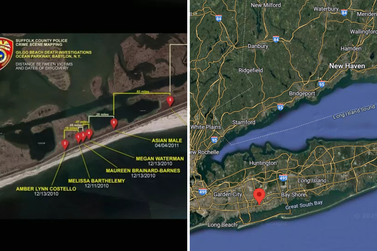 Gilgo Beach Map
