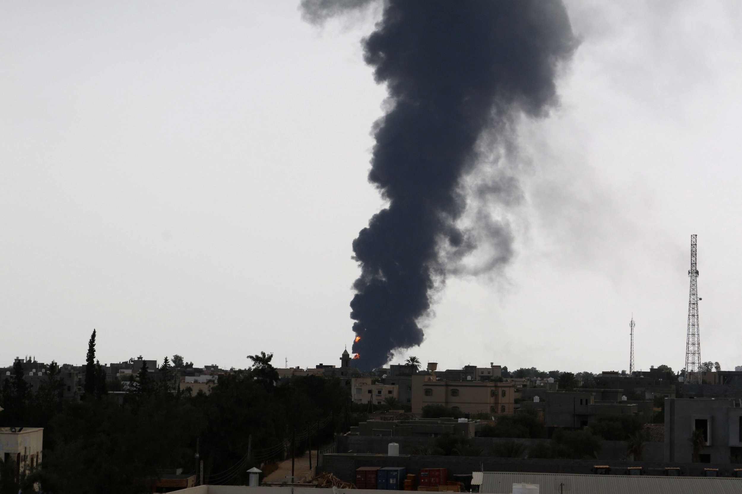 Tripoli blaze