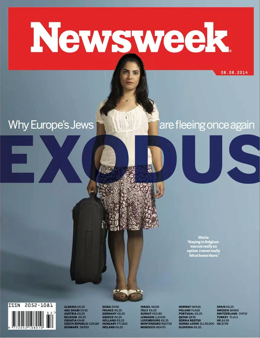 Newsweek cover, August 8, 2014