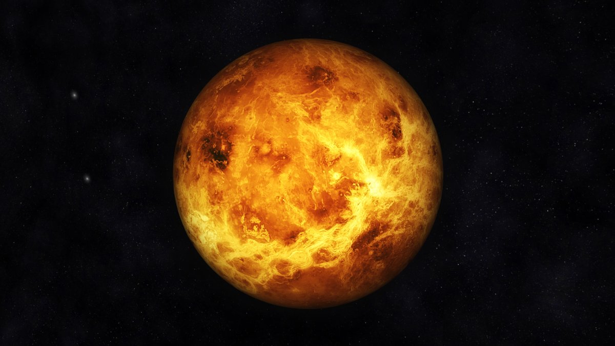 Artist's impression of Venus