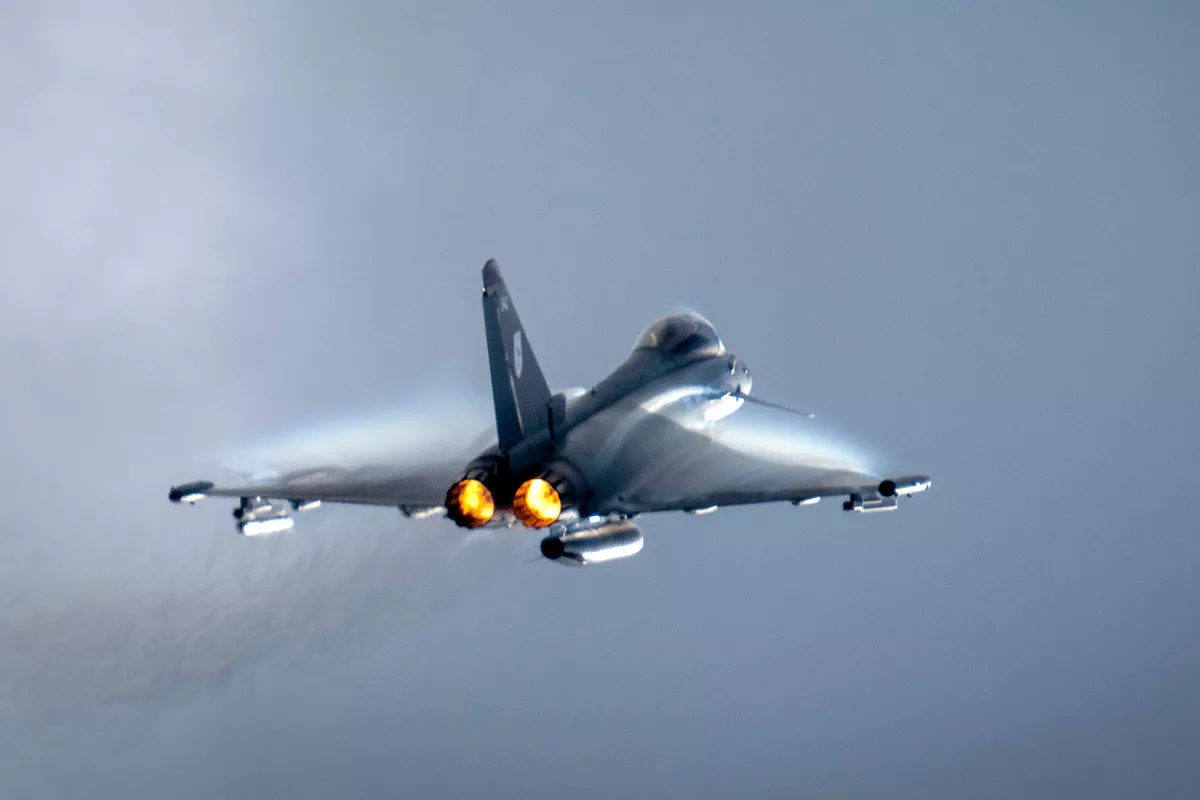 NATO ally deploys Typhoon fighter jets to patrol eastern flank