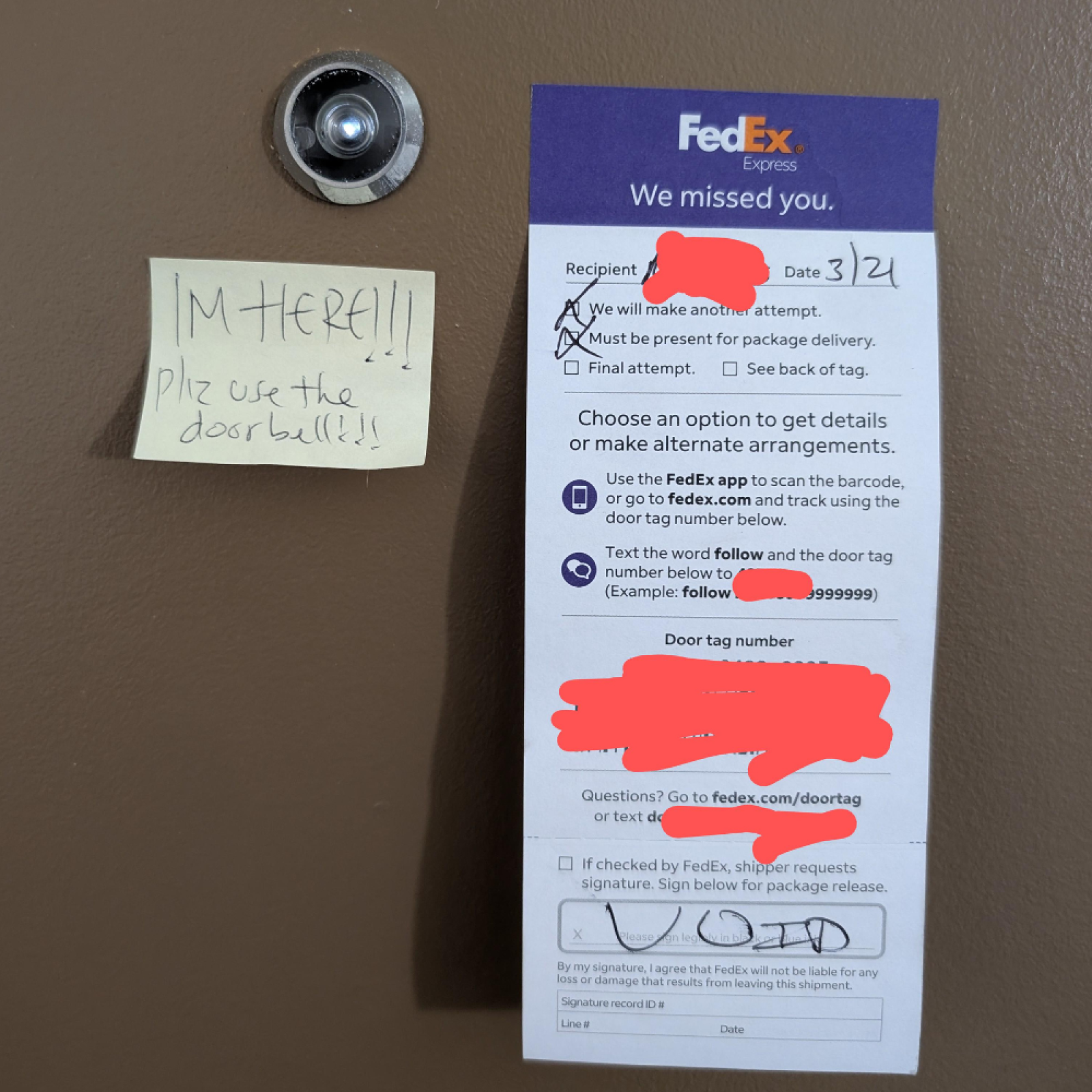 Man Waits at Home for Days for Important Package, Then Sees What FedEx Did - Newsweek man-waits-at-home-for-days-for-important-package-then-sees-what-fedex-did-newsweek