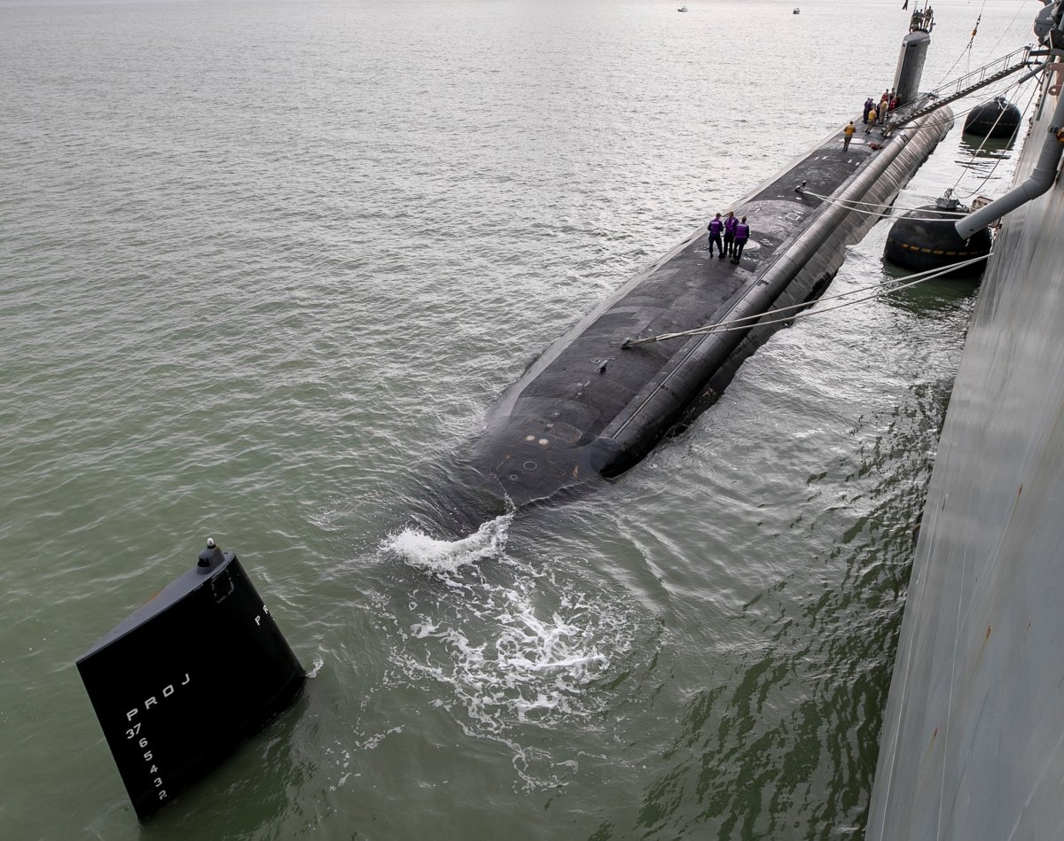 U.S. Submarine Visits Darwin in Australia