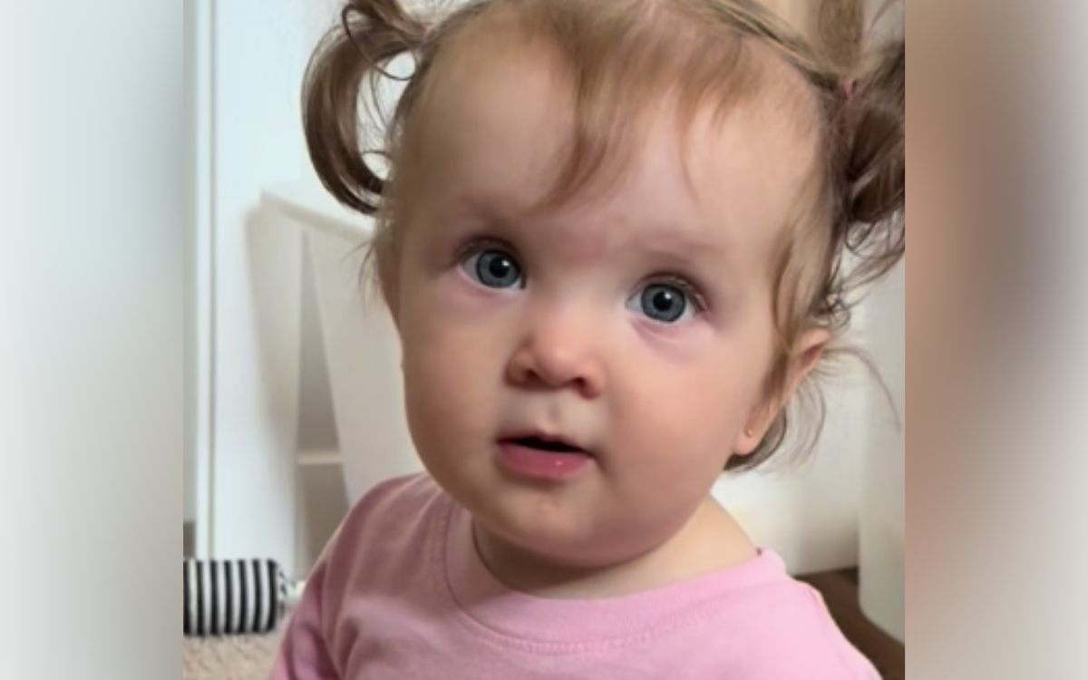 Christie Seibold's daughter Posie.