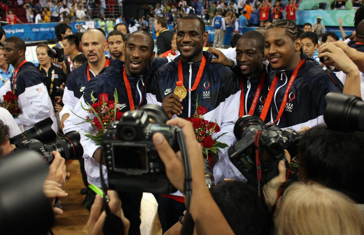 Kobe Bryant, LeBron James, Dwyane Wade