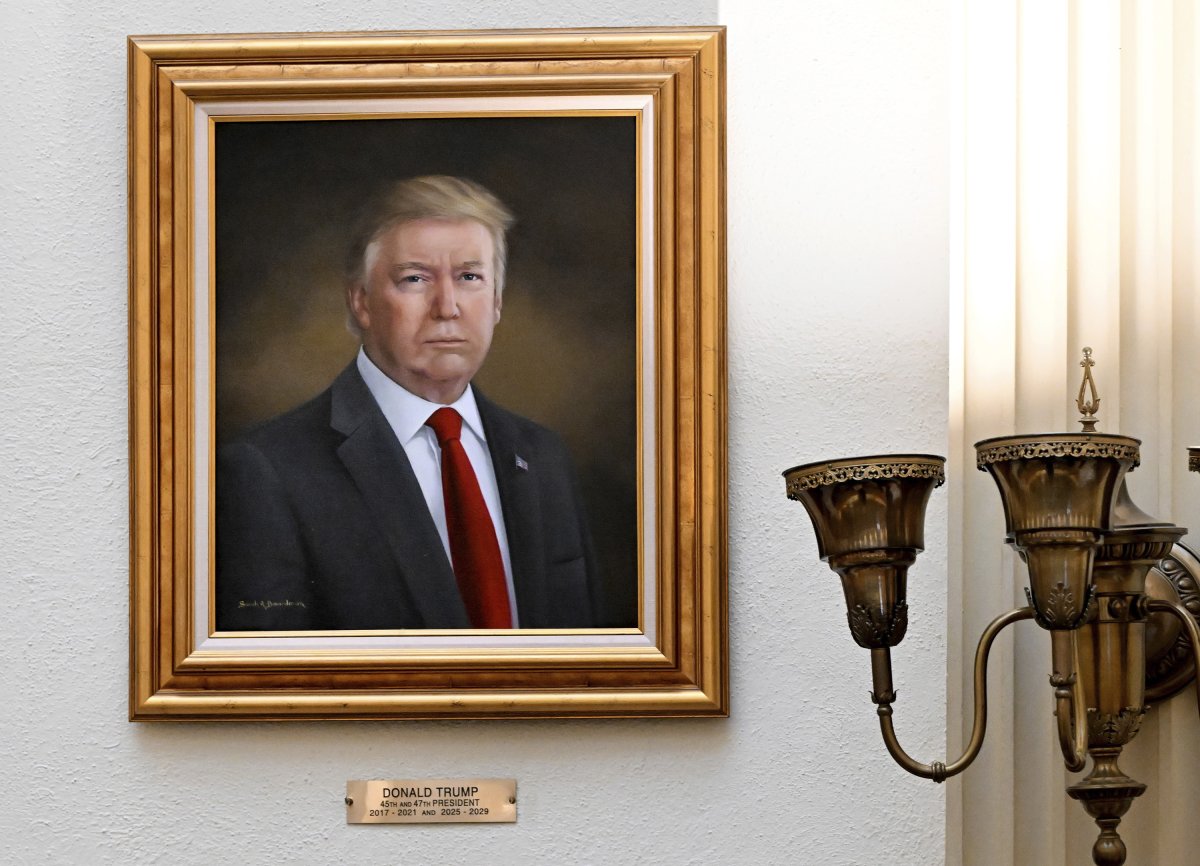 Donald Trump portrait