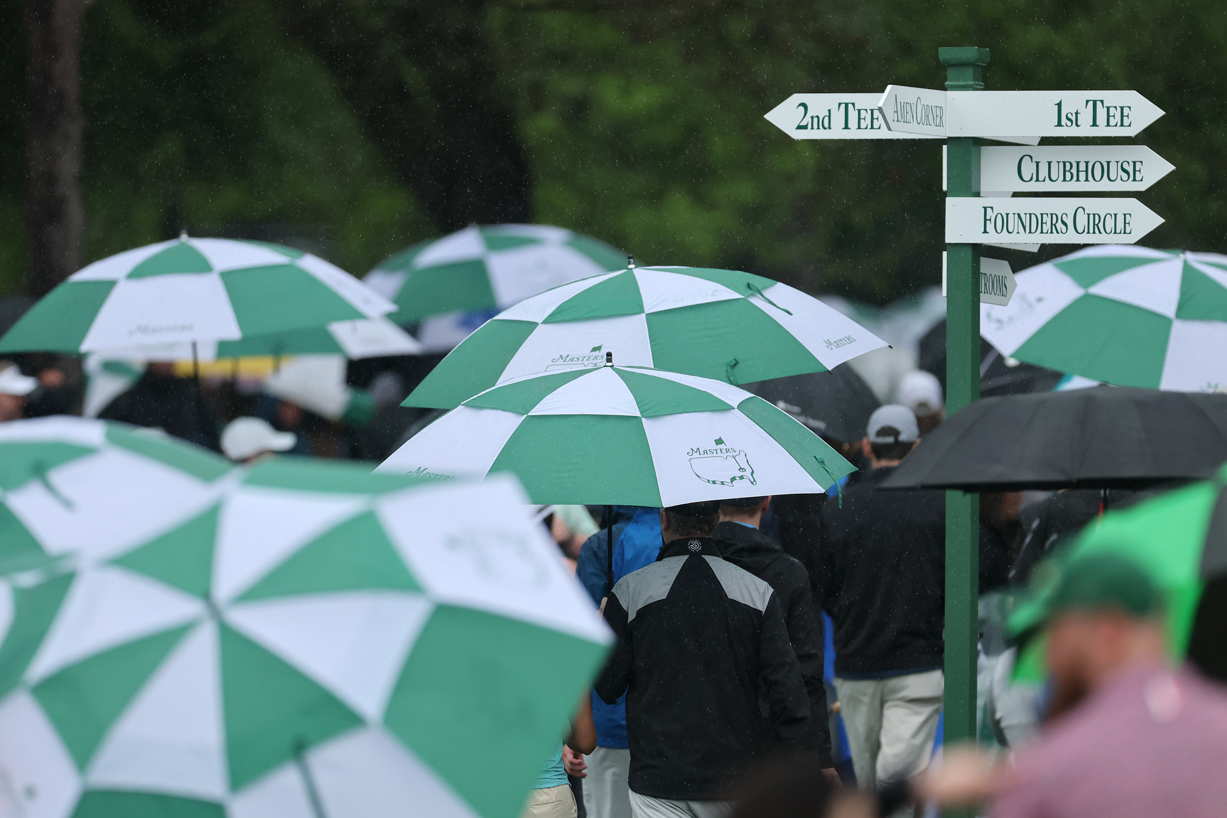 Masters Practice Round Suspended, Evacuated Fans Get Short End of the Stick