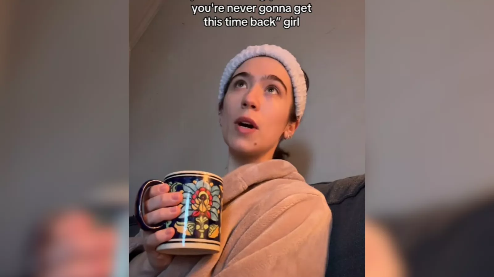 Gen Z woman told she's "wasting" her 20s -- she has one simple response