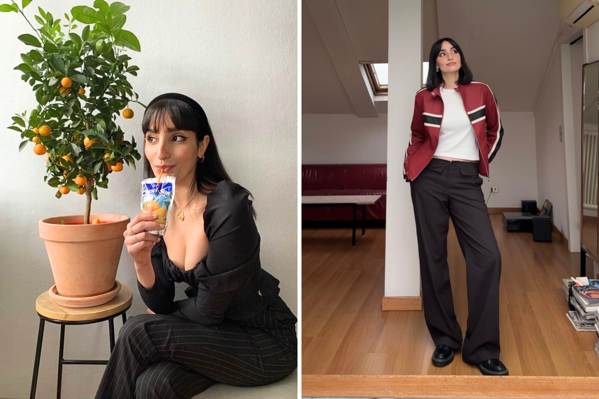 Allisa dá Anselmo pose para casa