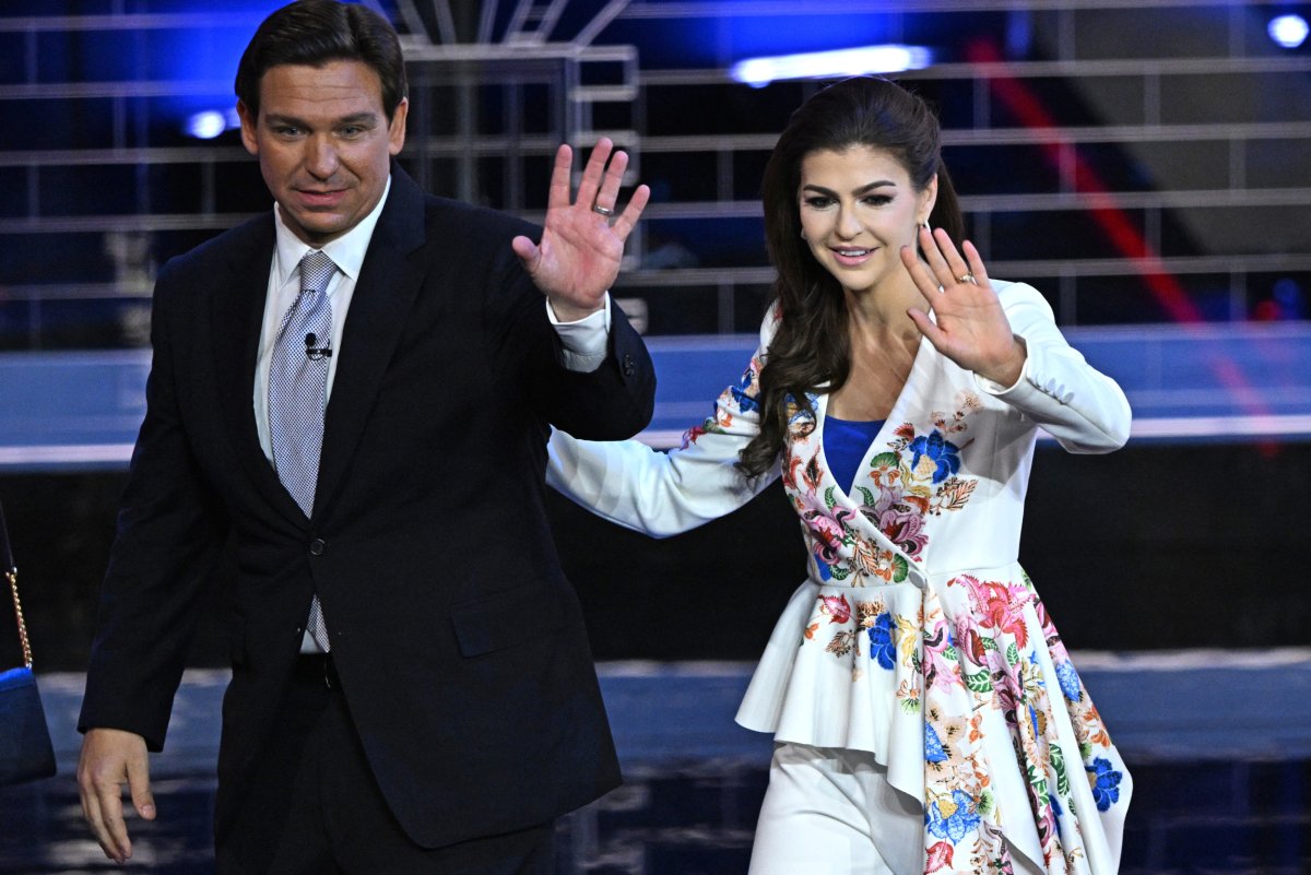 Ron and Casey DeSantis