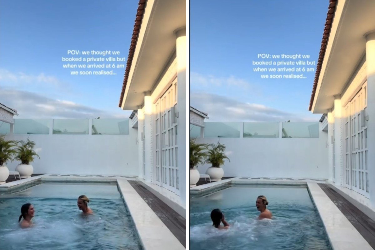 Photos from Karina Horton's TikTok video