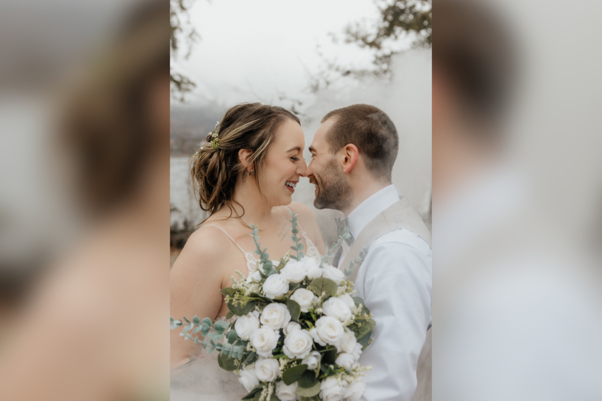 Bride and groom