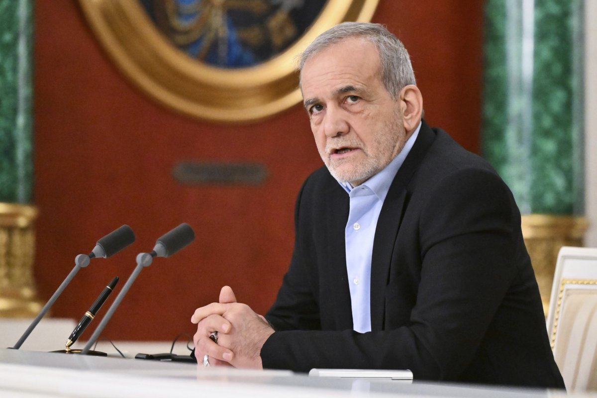 Iranian President Masoud Pezeshkian