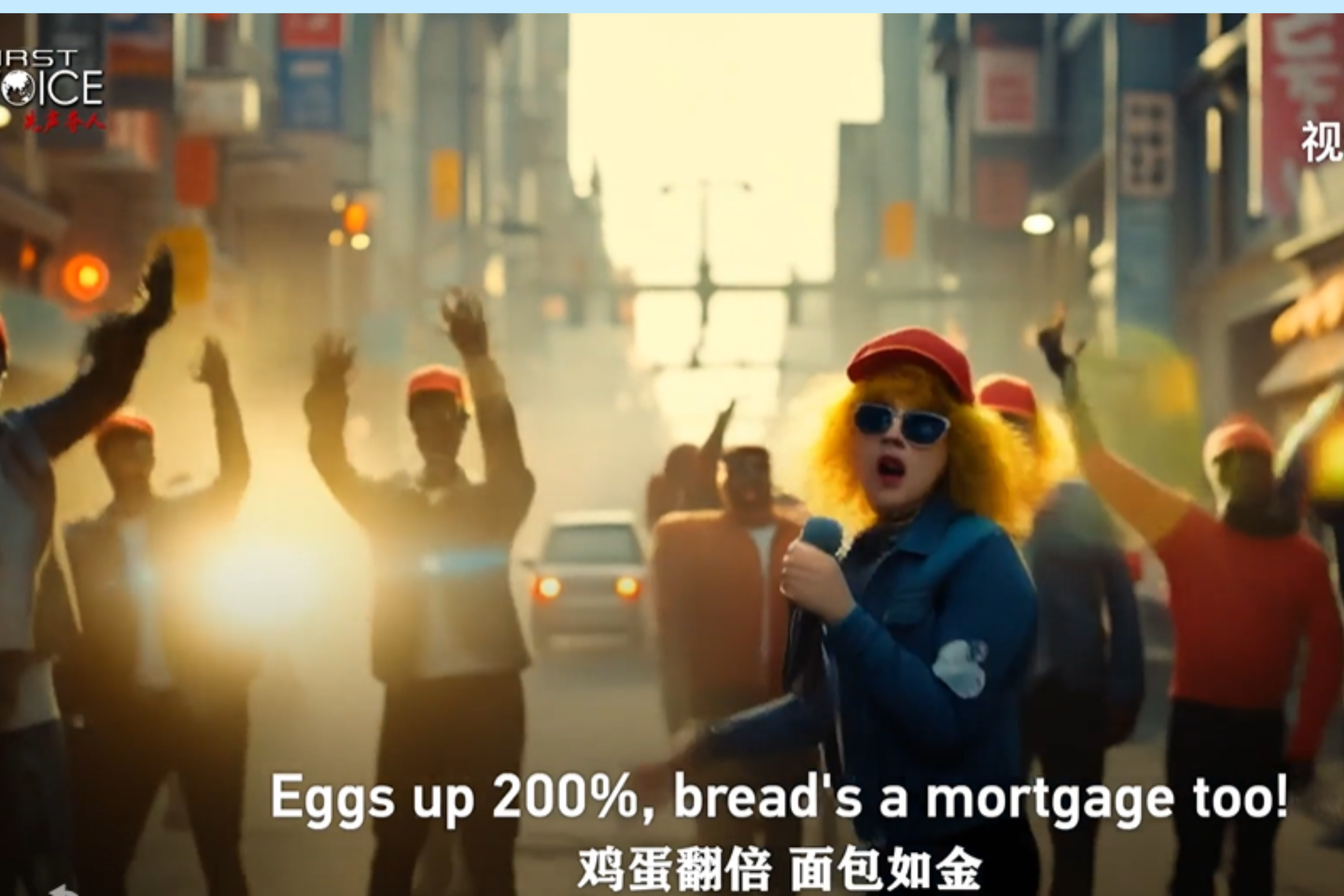 China Diss Track Rips US Over Tariffs—Groceries Cost a Kidney, Gas a Lung