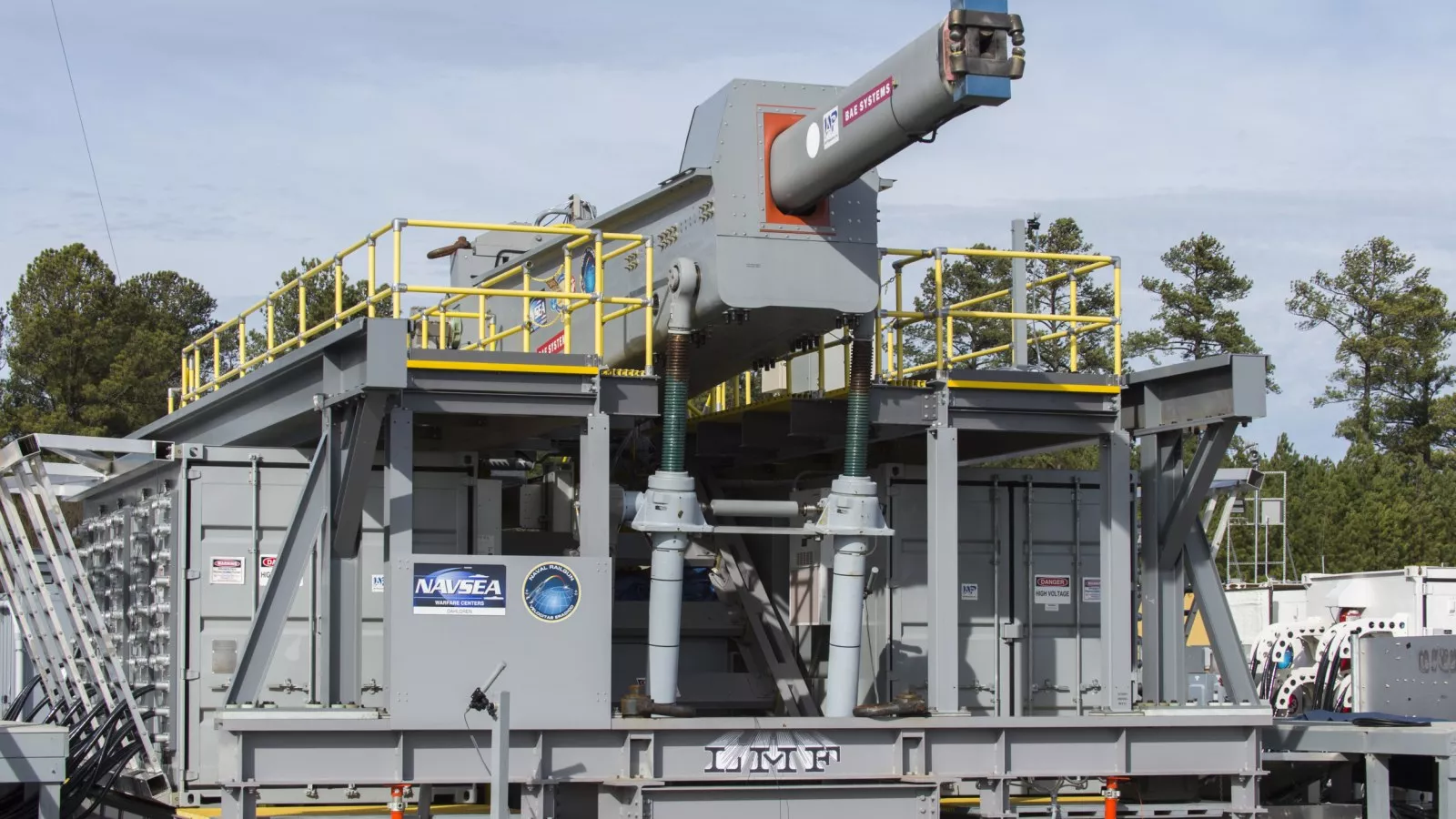 Photos capture US ally's futuristic railgun on navy ship