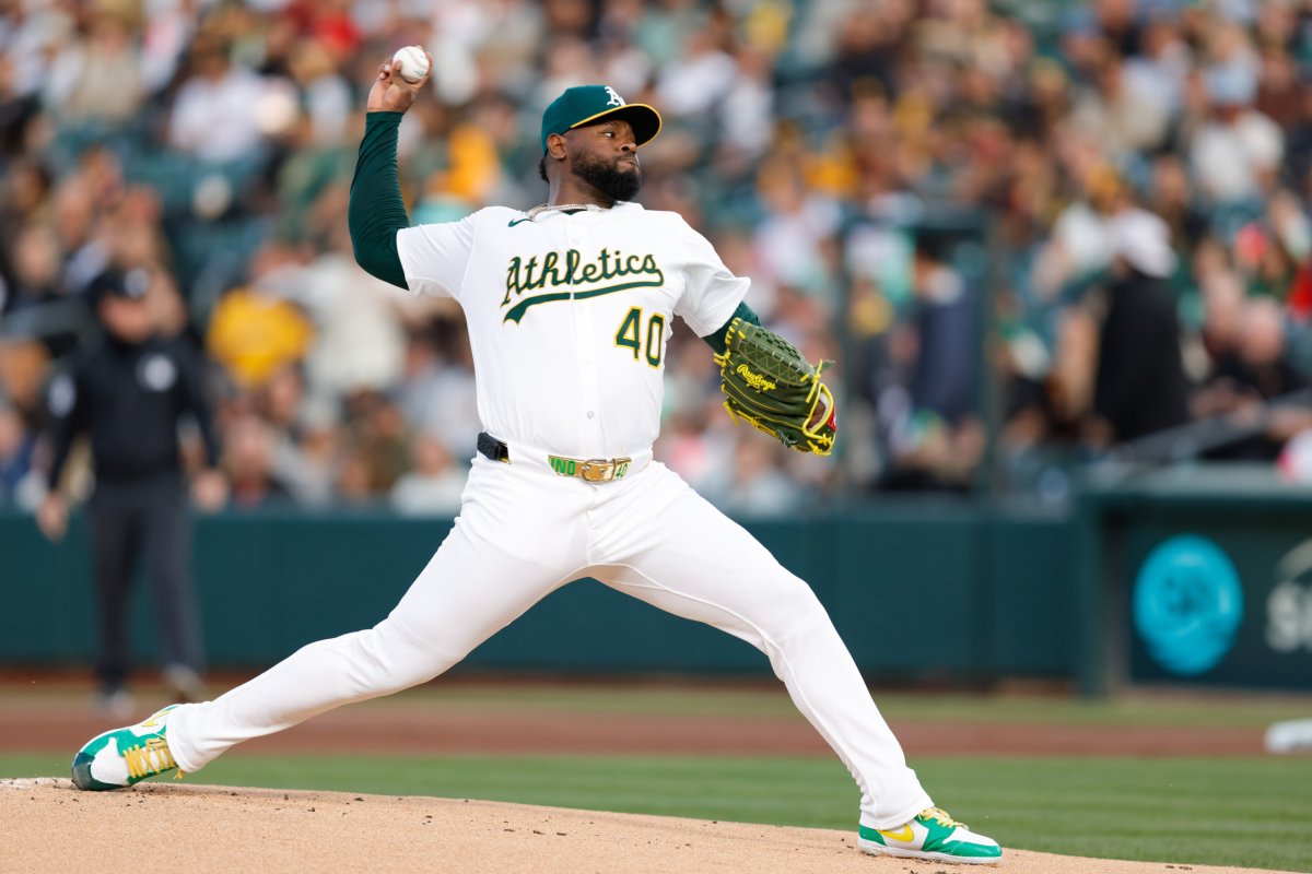 Athletics pitcher Luis Severino