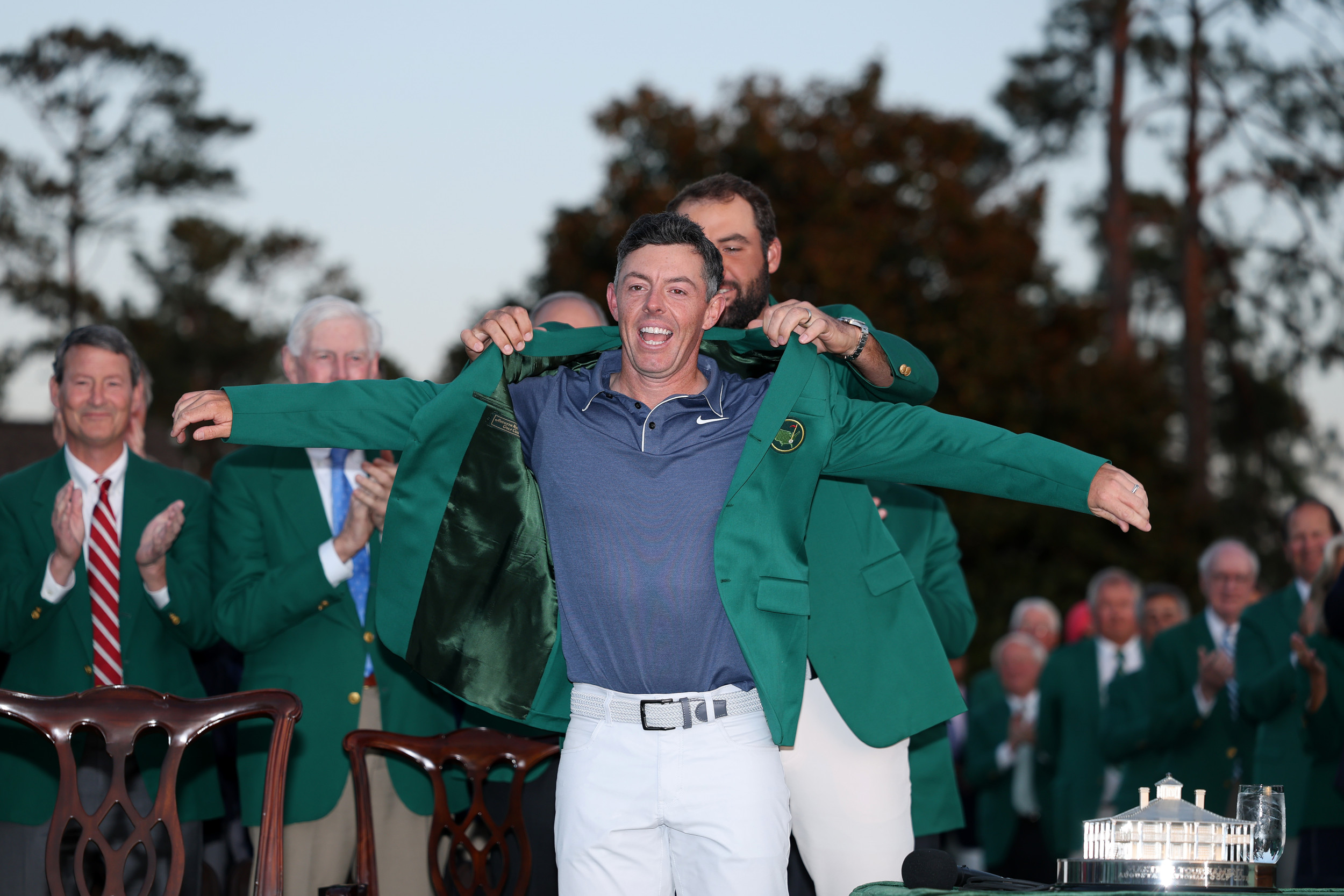 Rory McIlroys First 7-Word Reaction to Winning the Masters