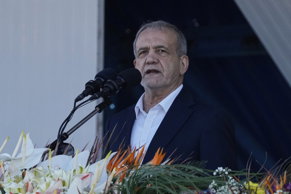 Iranian President Masoud Pezeshkian