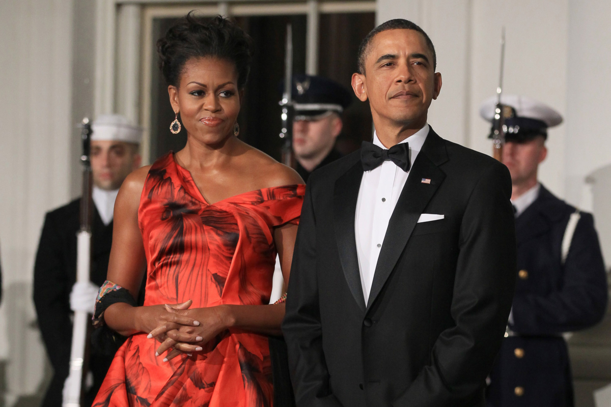 Michelle Barack Obama Chinese President State Dinner