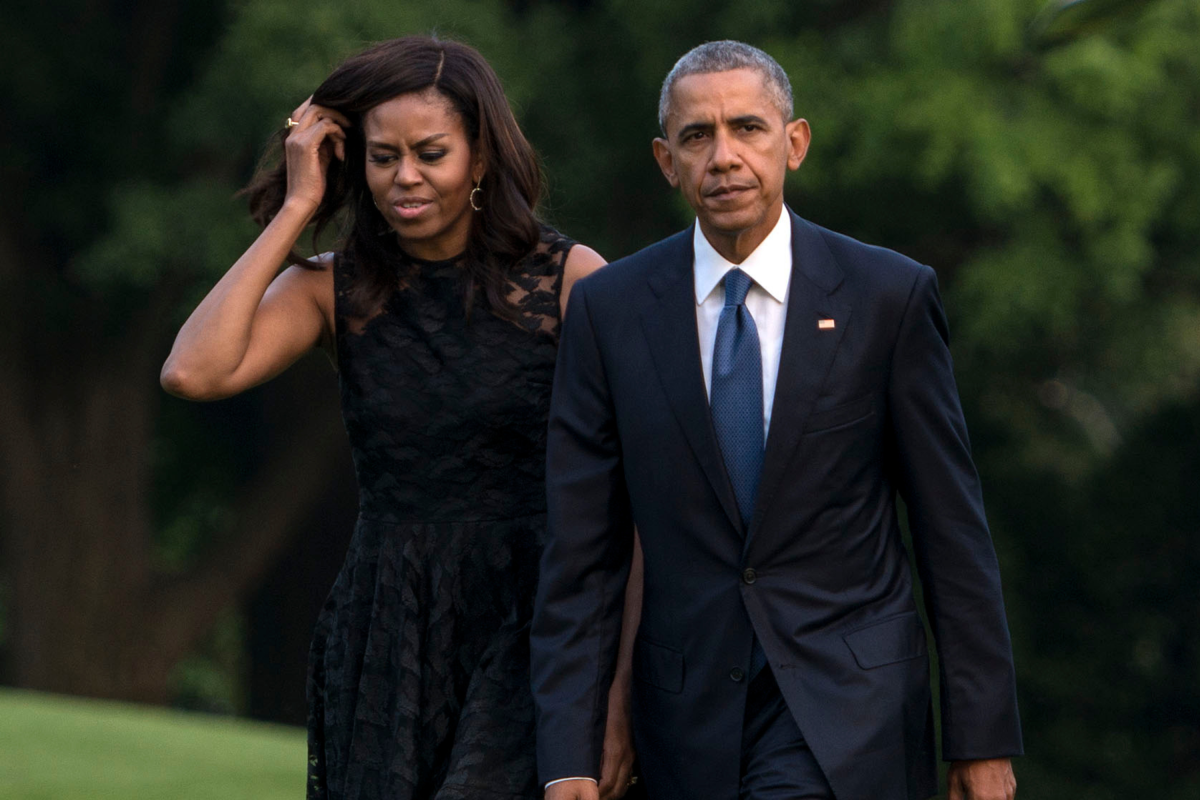 Michelle Obama Speaks Out on Barack 'Marriage Falling Apart' - Newsweek