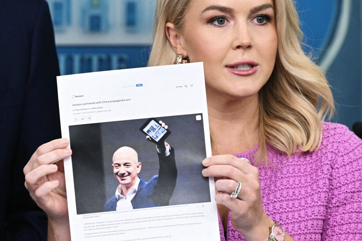 White House Press Secretary Karoline Leavitt