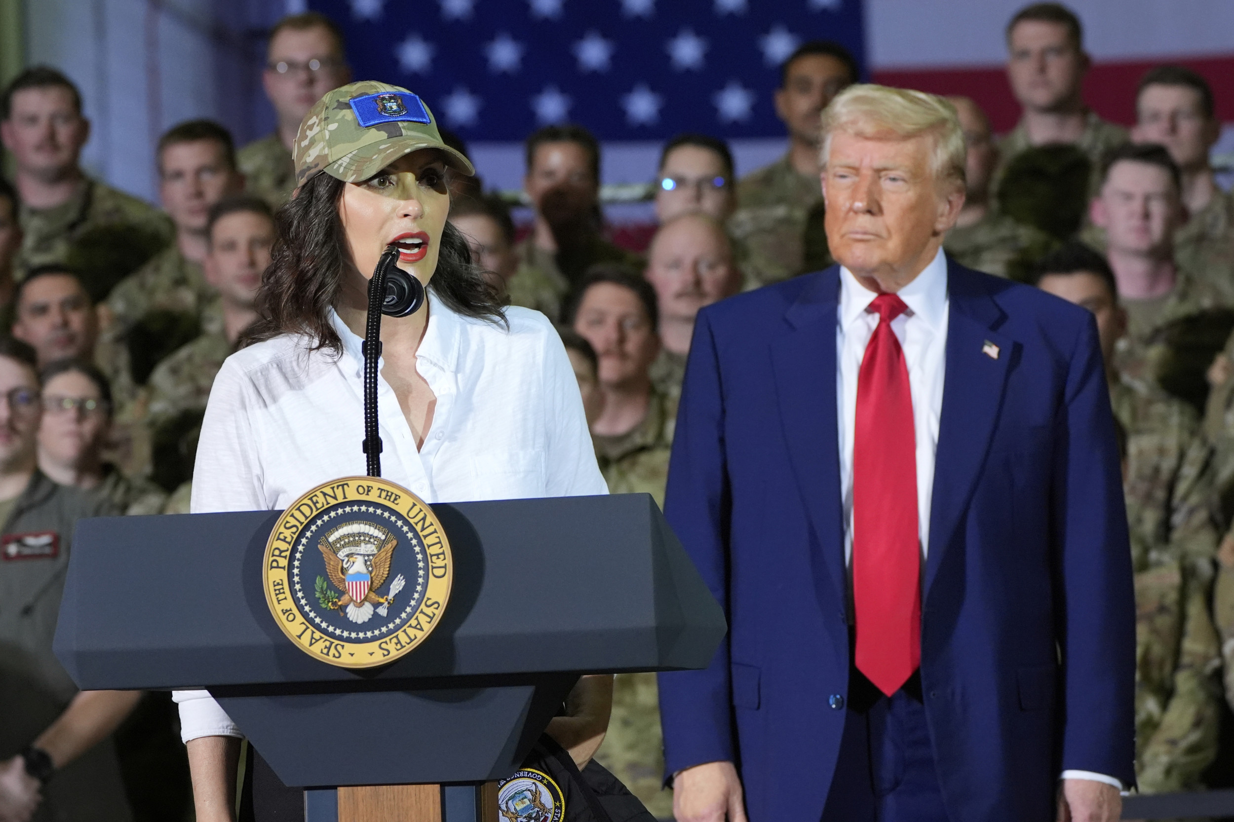 Trump Invites Whitmer to Speak at Michigan Military Event