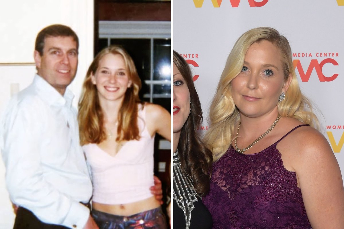 Virginia Giuffre With Prince Andrew, as Adult