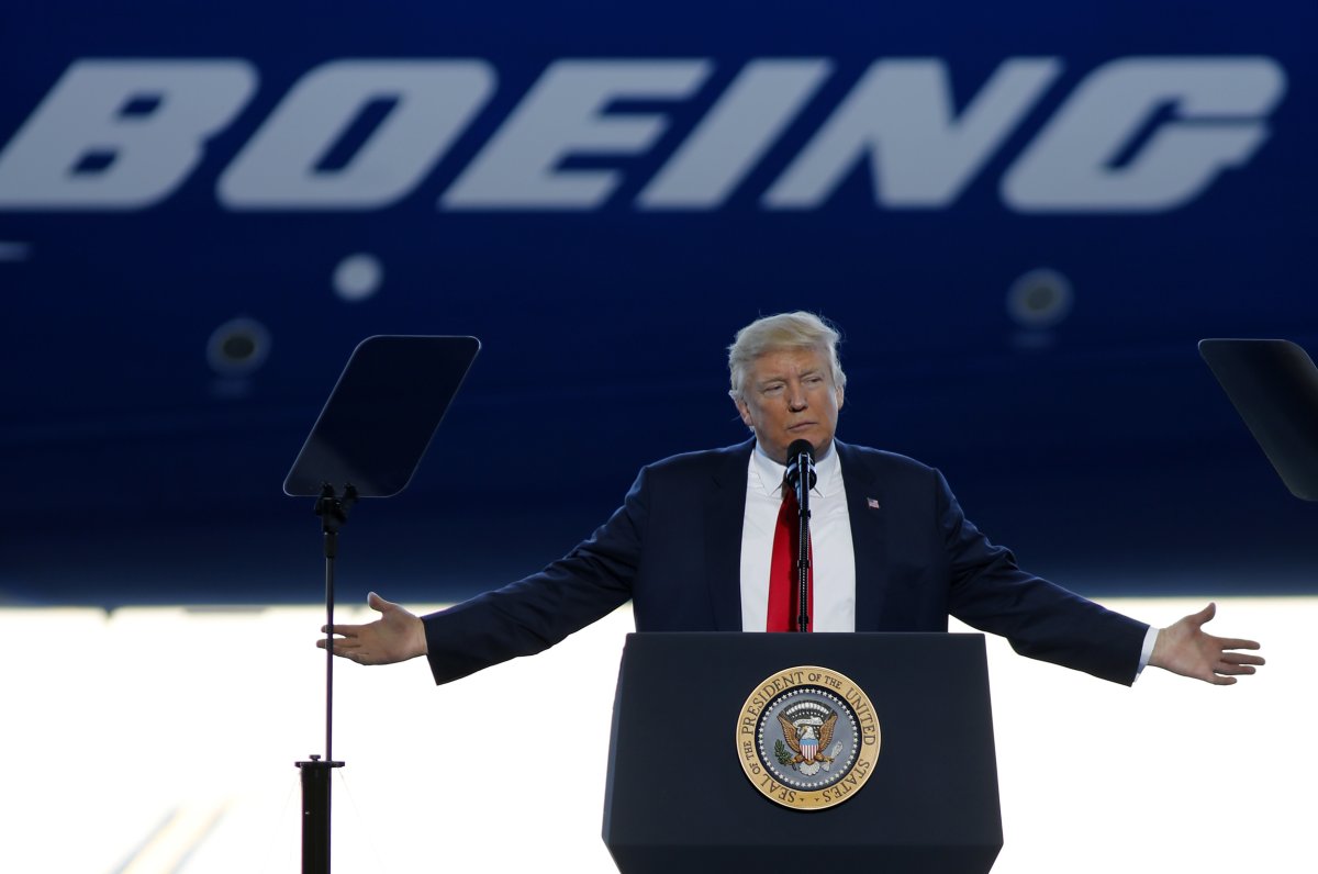 トランプボーイング