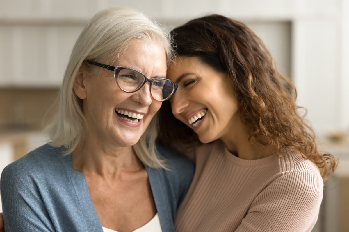 A woman and her mother in law
