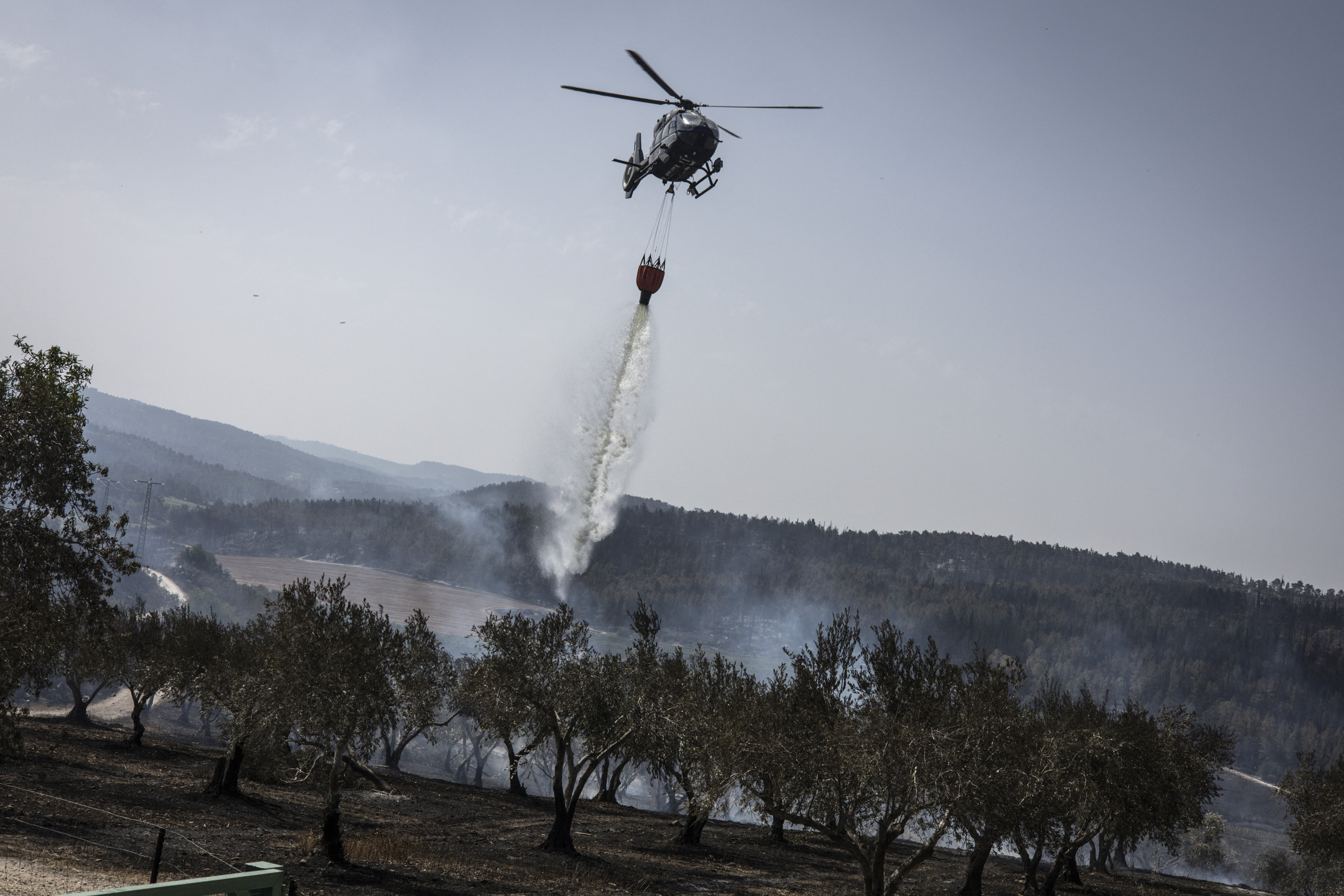 Hamas says arson "legitimate" method of war as Israel faces worst fires