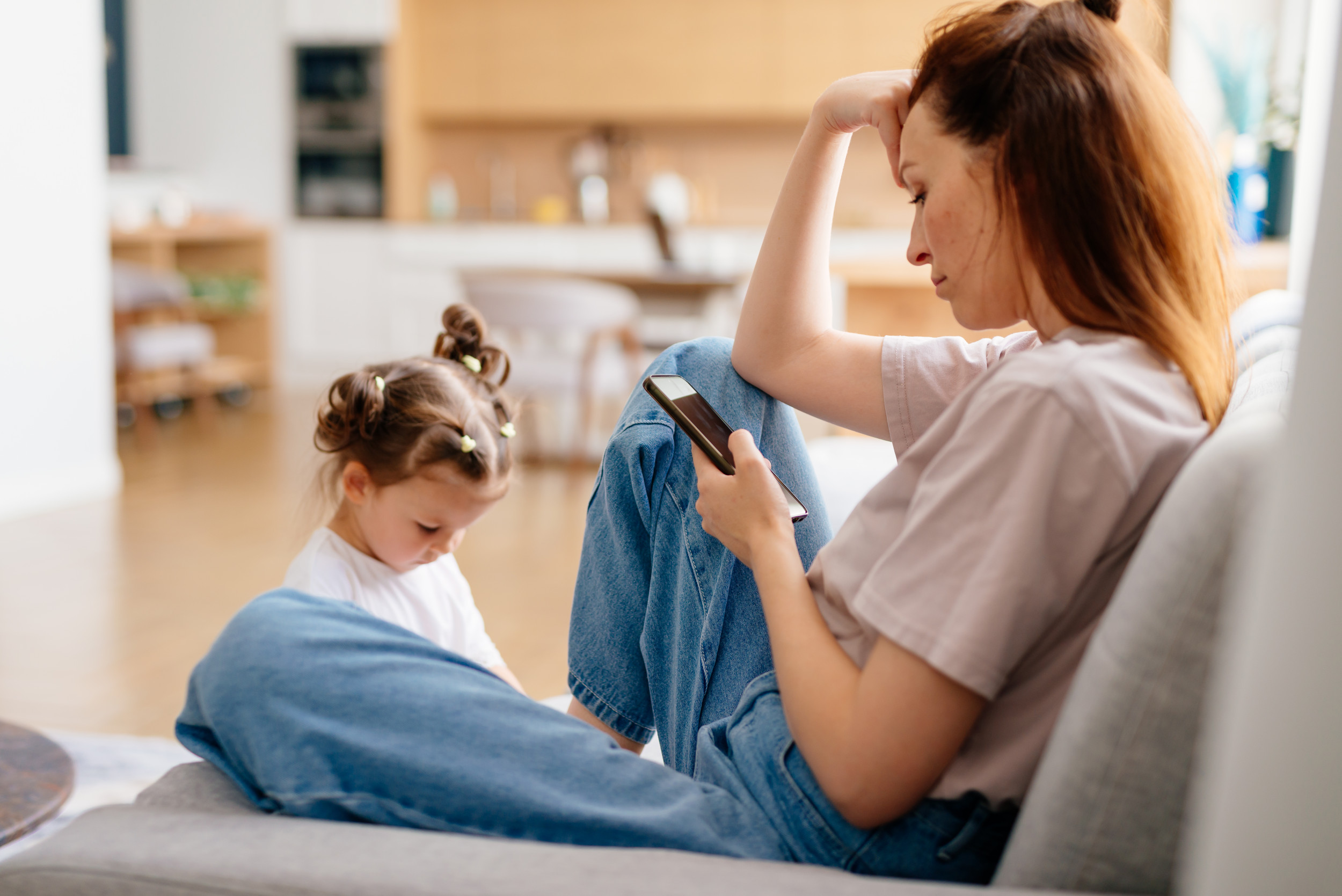 Parents' phone use may harm kids' health and development