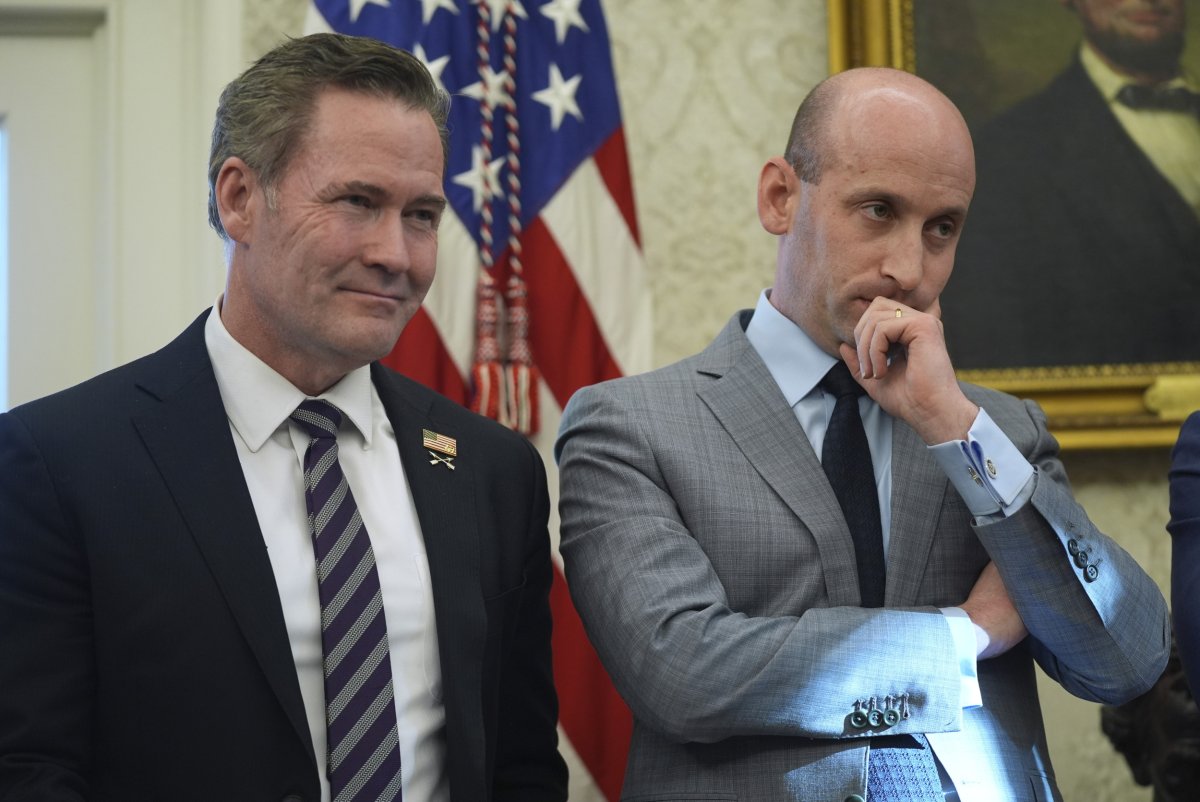 Mike Waltz and Stephen Miller
