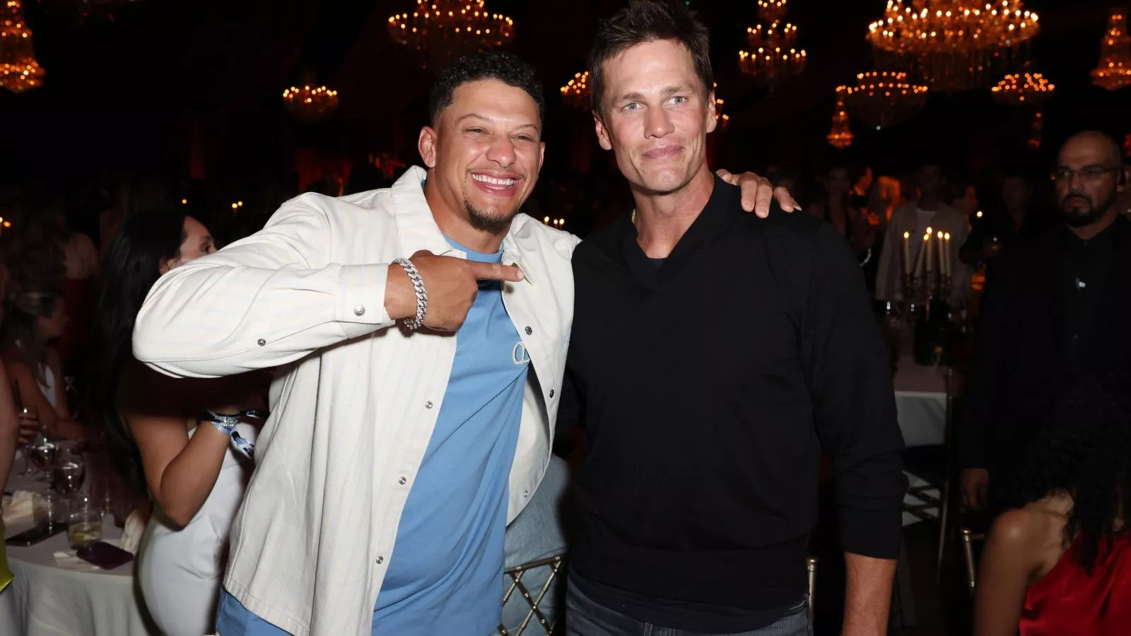 Patrick Mahomes Attends $3,000 Ticket Miami F1 Luxury Party With Tom Brady  - Newsweek