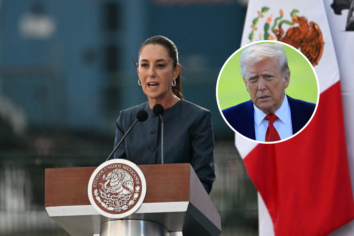Claudia Sheinbaum and Trump