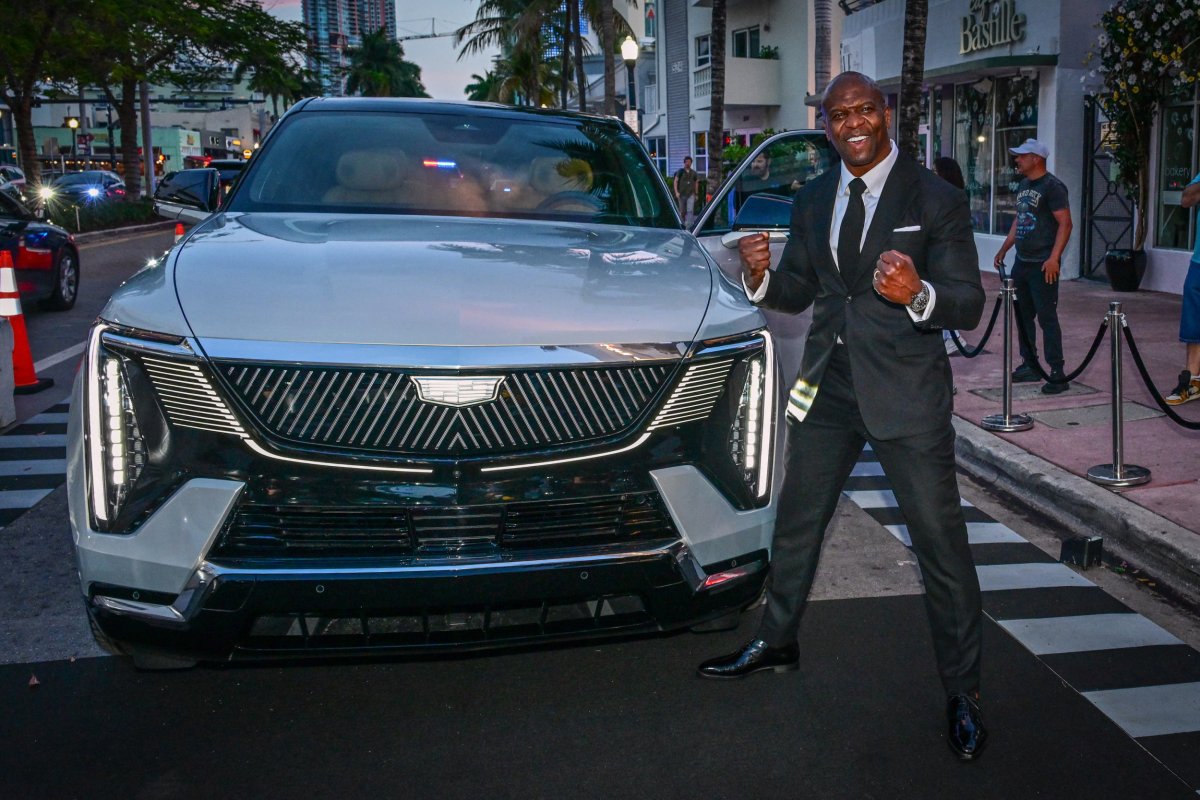 Terry Crews withi Cadillac