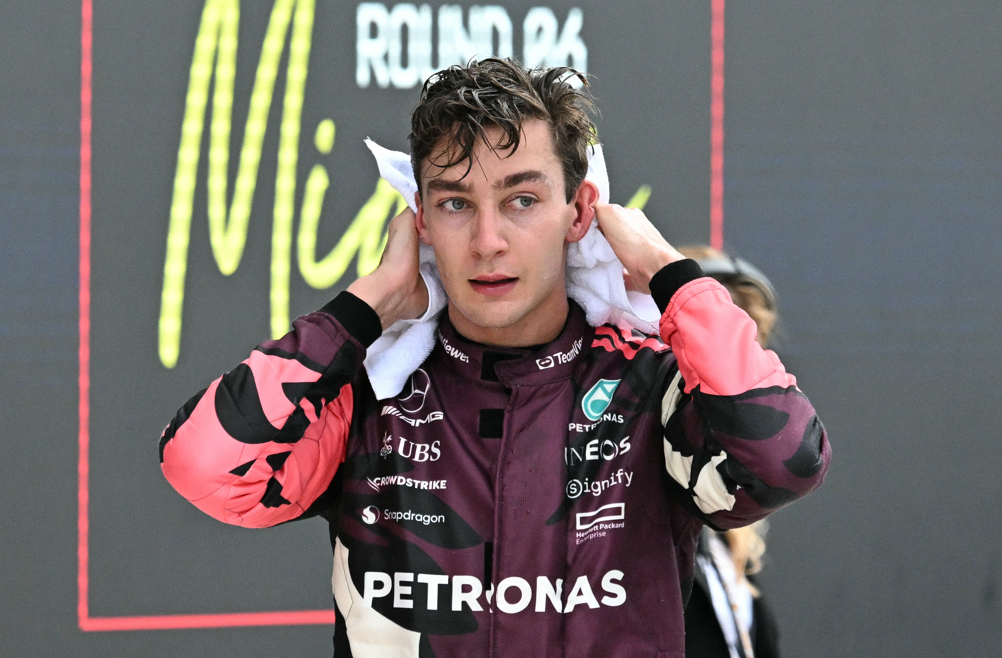 Russell Misses Miami GP Press Conference Due to Medical Reasons